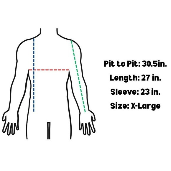 Ariat Men's Navy Blue Hoodie Sweatshirt American Flag Graphic X-Large - Picture 7 of 7